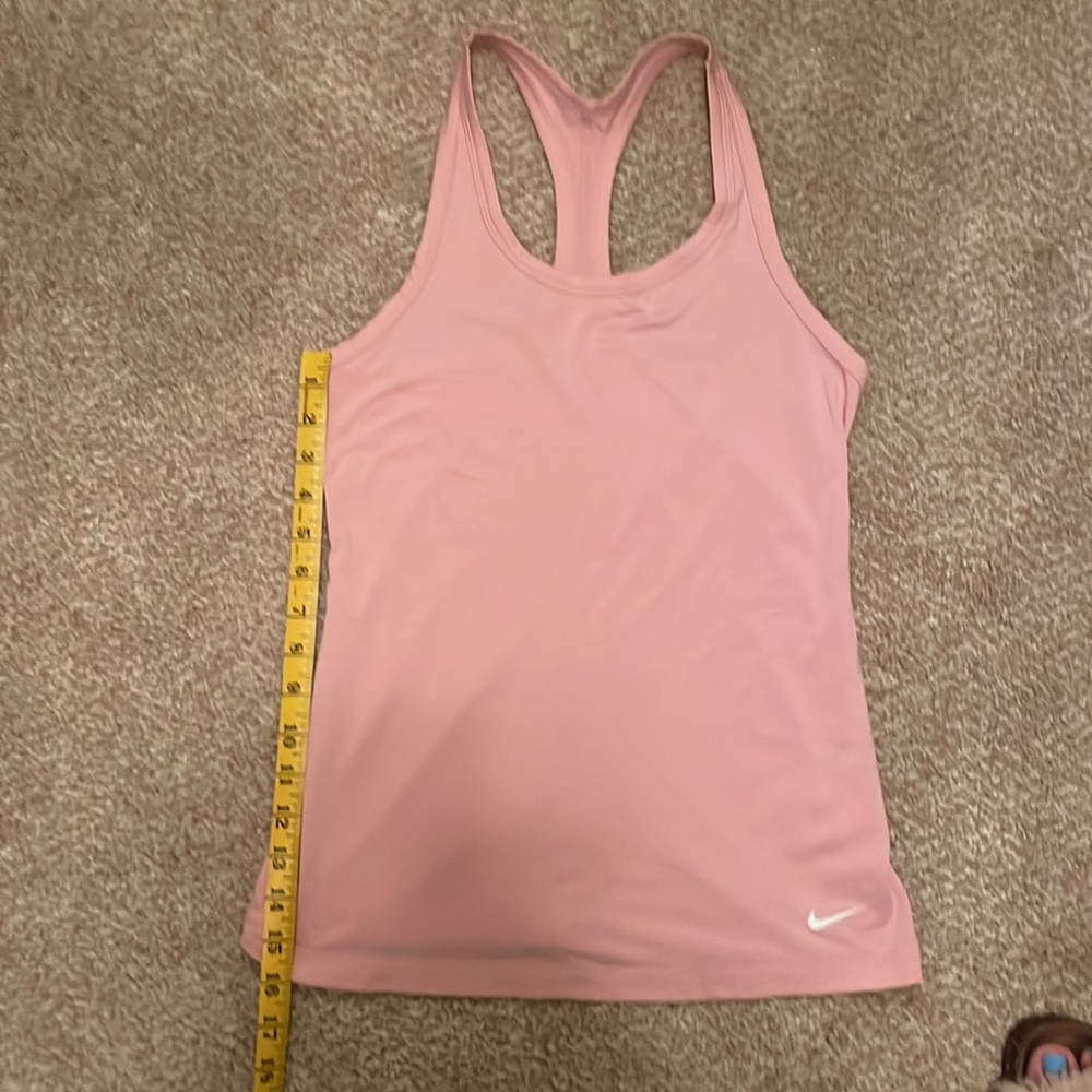 Nike Pink Racerback Tank Top - Picture 10 of 11
